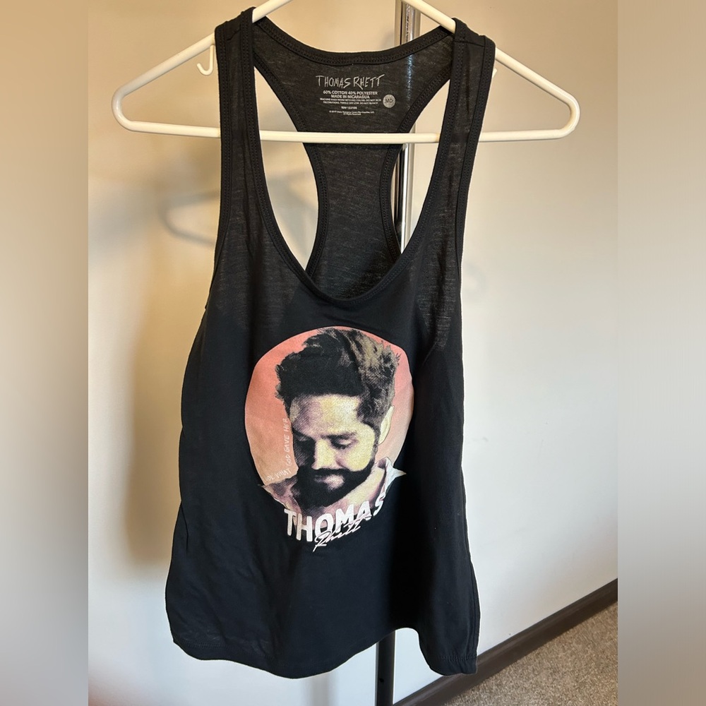Thomas Rhett Racer Back Tank Top Sz:M